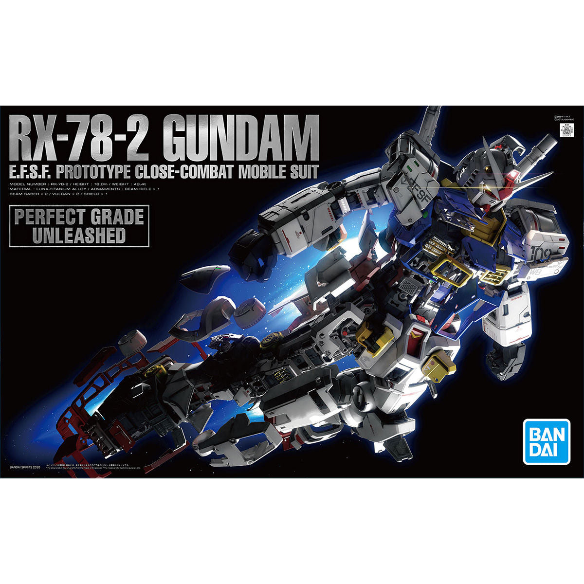 Bandai PG Unleashed 1/60 RX-78-2 Gundam Model Kit – Gunpla Style