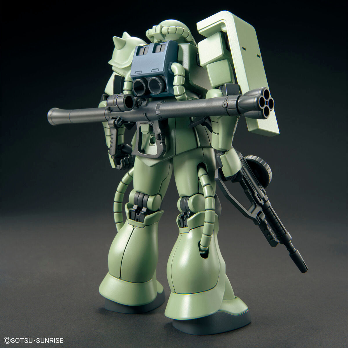 Bandai HG 1/144 MS-06 Zaku II Model Kit – Gunpla Style