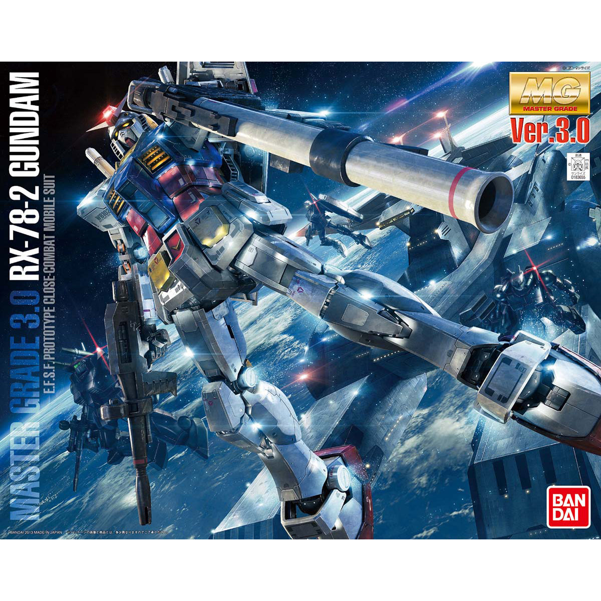 Bandai MG 1/100 Gundam RX-78-2 VER.3.0 Model Kit – Gunpla Style
