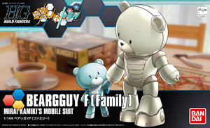 2278306 Bandai HGBF 1/144 Beargguy F [Family] Model Kit 4573102554352