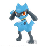 Bandai Pokemon Plamo Collection Riolu & Lucario Set Model Kit