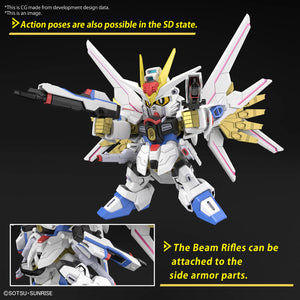 Bandai SD Gundam Cross Silhouette Might Strike Freedom Gundam Model Kit