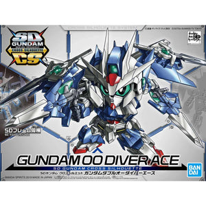 5055343 Bandai SD Gundam Cross Silhouette Gundam 00 Diver Ace Model Kit 4573102553430 2438714