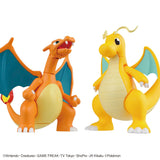 5060857 Bandai Pokemon Plamo Collection Charizard (Battle Ver.) & Dragonite VS Set Model Kit 4573102608574