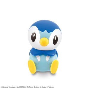 5061573 Bandai Pokemon Plamo Collection Quick!! Piplup Model Kit 4573102615732