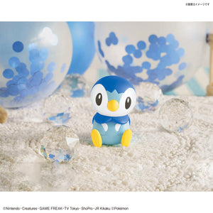 5061573 Bandai Pokemon Plamo Collection Quick!! Piplup Model Kit 4573102615732