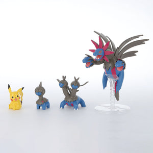 5066562 Bandai Pokemon Plamo Collection Hydreigon Evolution Set Model Kit 4573102665621