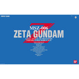 BAS1075680 Bandai PG 1/60 MSZ-006 Zeta Gundam Model Kit 4573102642332