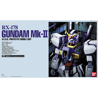 BAS1106047 Bandai PG 1/60 RX-178 Gundam Mk-II (AEUG) Model Kit 4573102648723