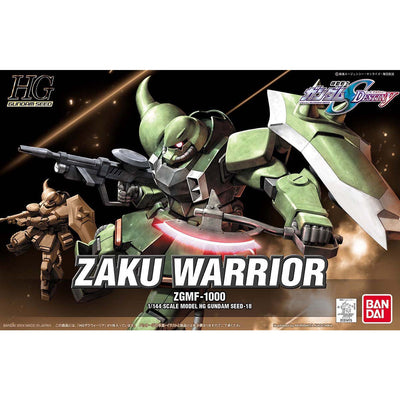 BAS1131415 Bandai HG 1/144 ZGMF-1000 Zaku Warrior Model Kit 4573102554659