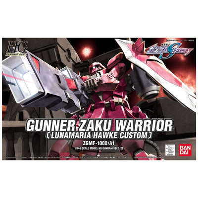 BAS1132134 Bandai HG 1/144 ZGMF-1000/A1 Gunner ZAKU Warrior Luna Maria Model Kit 4573102554673