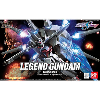 BAS1138414 Bandai HG 1/144 ZGMF-X666S Legend Gundam Model Kit 4573102557186