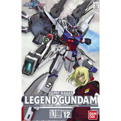 BAS1143423 Bandai 1/100 ZGMF-X666S Legend Gundam Model Kit 4573102587817