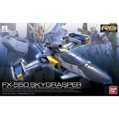 Bandai RG 1/144 FX-550 Skygrasper with Launcher/Sword Pack Model Kit