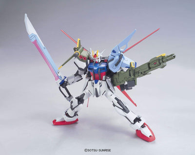 BAS2197210 Bandai HG R17 1/144 GAT-X105+AQM/E-YM1 Perfect Strike Gundam Model Kit 4573102557506