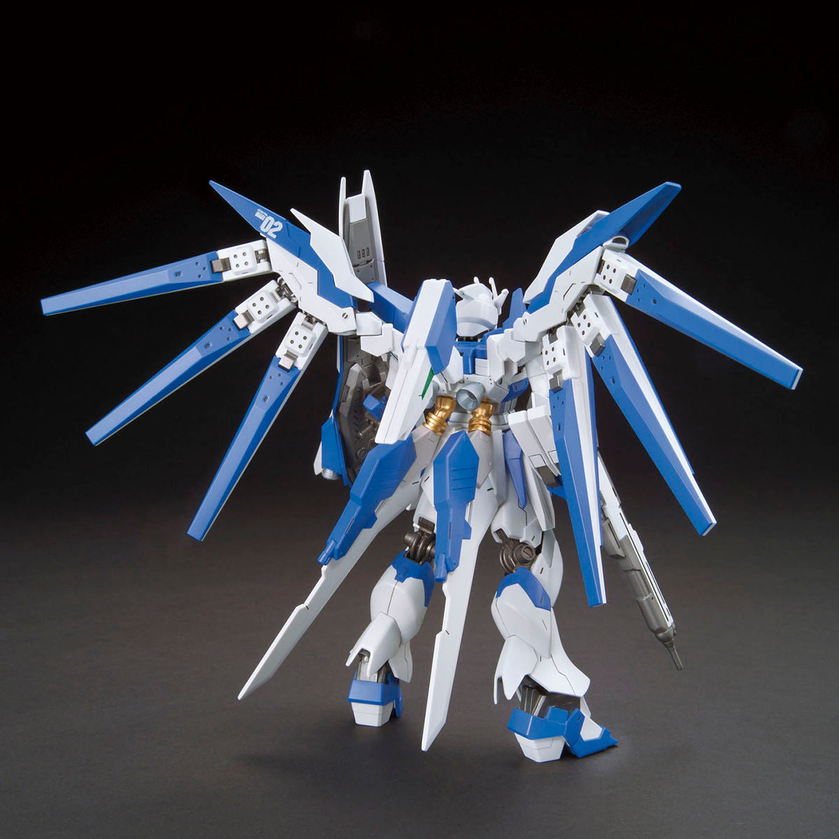 BAS2279775 Bandai HGBF 1/144 RX-93-ν2V Hi-ν Gundam Vrabe Model Kit 4573102554383