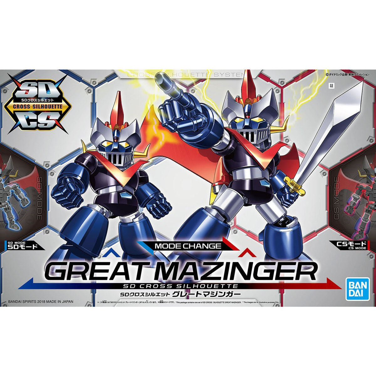 Bandai SDCS Great Mazinger Model Kit