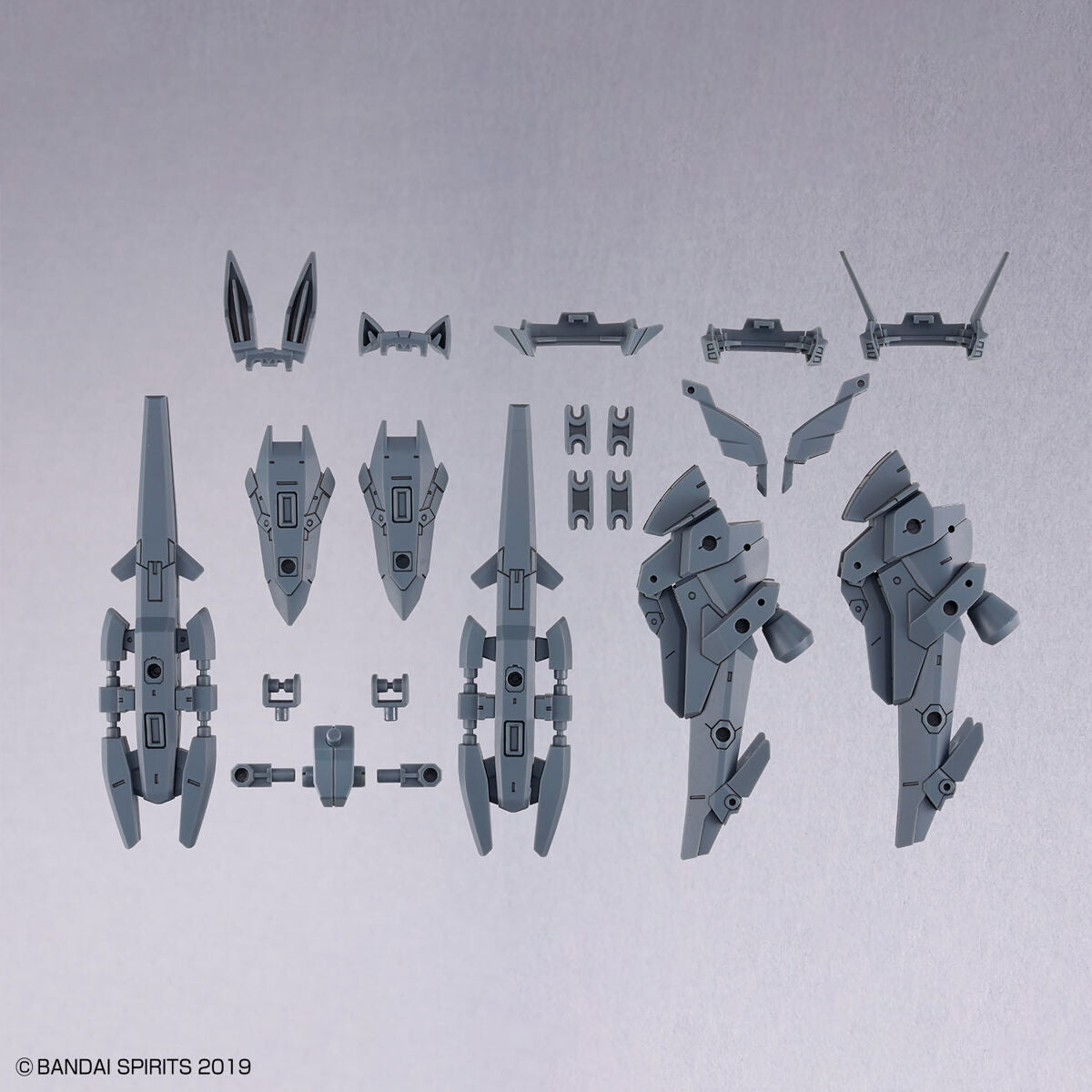 BAS2648703 Bandai 30 Minute Mission 30MM Option Parts Set 13 Leg Booster Unit/Wireless Weapon Pack Model Kit 4573102656940