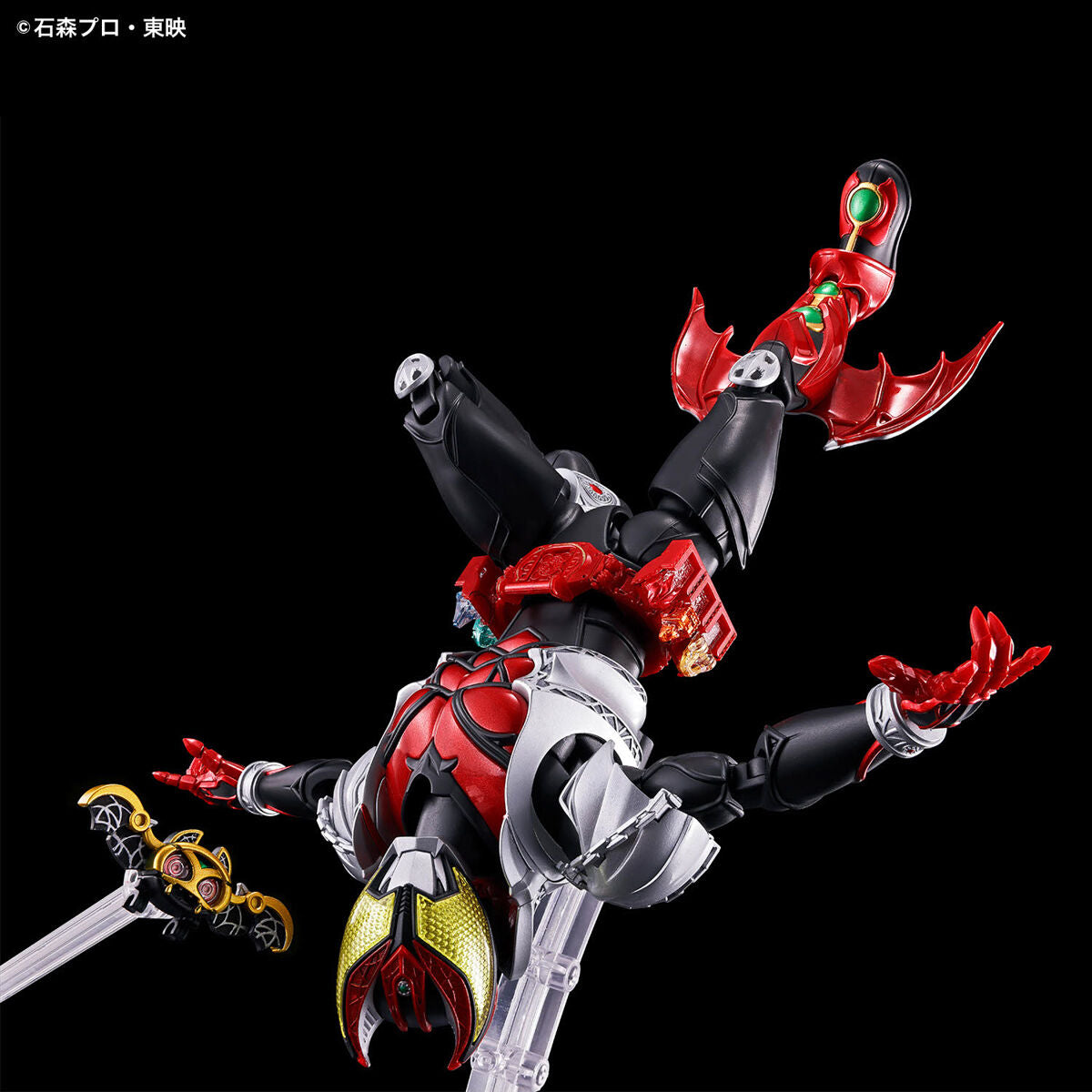 BAS2649253 Bandai Kamen Rider Figure-rise Standard Mask Rider Kiva Kiva Form Model Kit 4573102663184