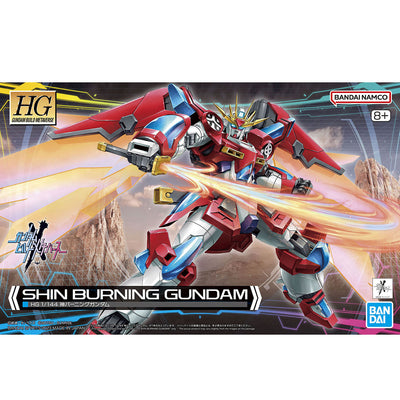 BAS2654116 Bandai HG 1/144 Shin Burning Gundam Model Kit 4573102657121