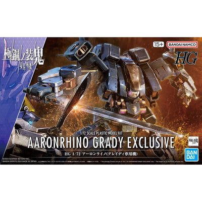 BAS2672918 Bandai HG 1/72 Aaronrhino (Grady Exclusive) Model Kit 4573102662903