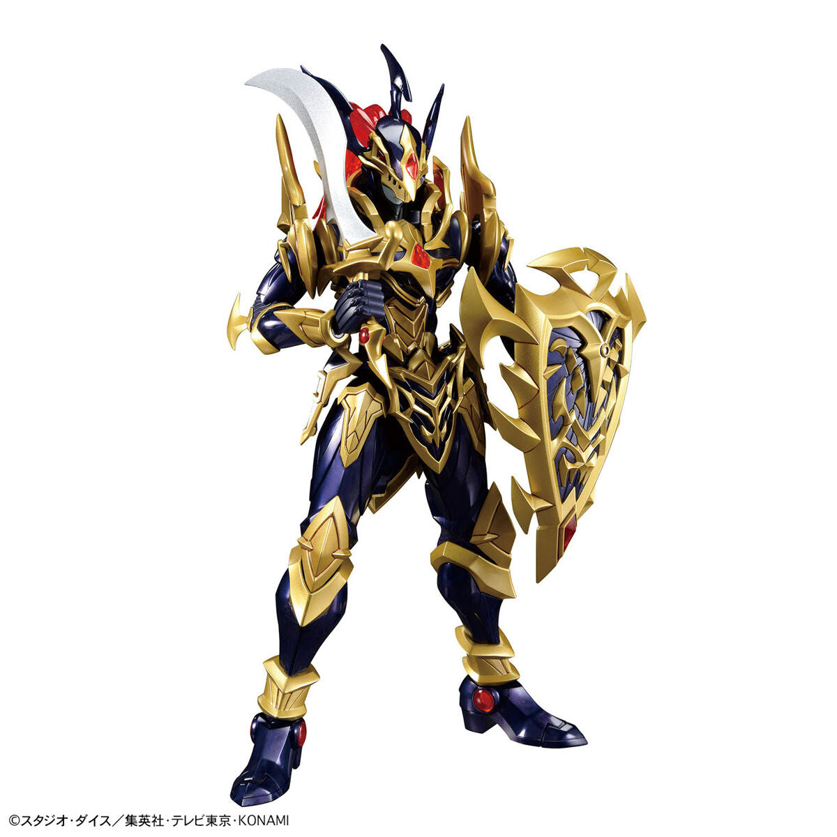 BAS2720661 Bandai Figure-rise Standard Amplified Yu-Gi- Oh! Black Luster Soldier (Chaos Solider) Model Kit 4573102662835 