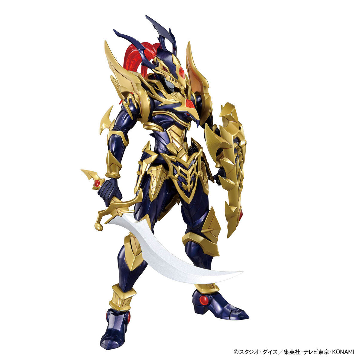 BAS2720661 Bandai Figure-rise Standard Amplified Yu-Gi- Oh! Black Luster Soldier (Chaos Solider) Model Kit 4573102662835 