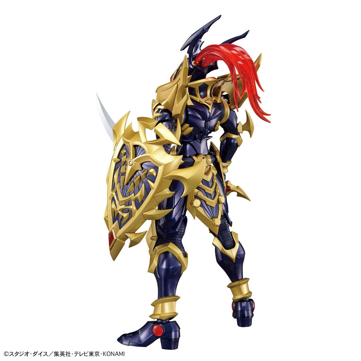 BAS2720661 Bandai Figure-rise Standard Amplified Yu-Gi- Oh! Black Luster Soldier (Chaos Solider) Model Kit 4573102662835 