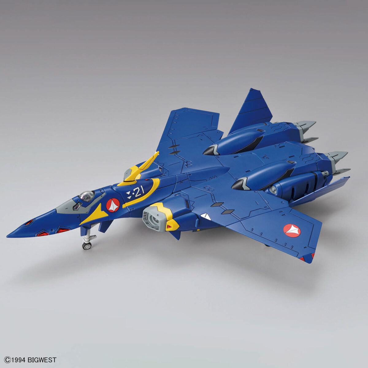 BAS2720662 Bandai Macross Plus HG YF-21 (Guld Goa Bownman use) Model Kit 4573102662804 