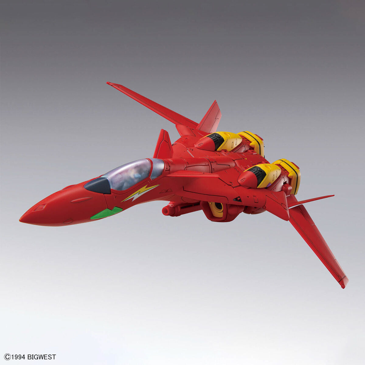 BAS2741376 Bandai Macross 7 HG 1/100 VF-19 Custom Fire Valkyrie with Sound Booster Model Kit 4573102663153