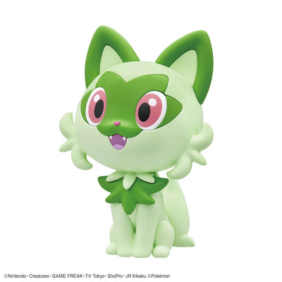 Bandai Pokemon Plamo Collection Quick!! Sprigatito Model Kit