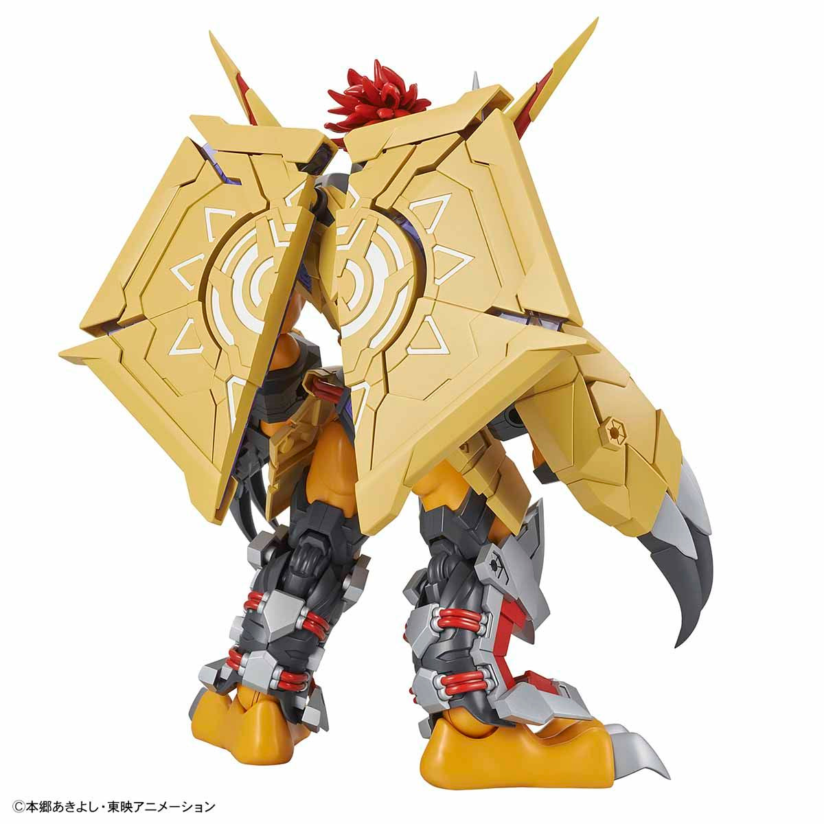 BASS57815 Bandai Digimon Adventure Figure-rise Standard Amplified WarGreymon Model Kit 4573102578150