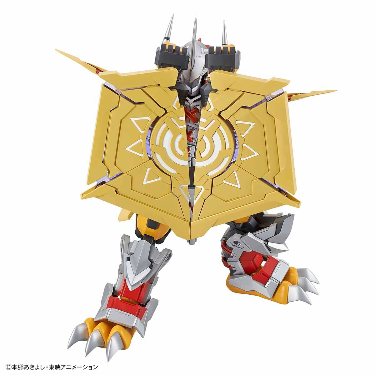 BASS57815 Bandai Digimon Adventure Figure-rise Standard Amplified WarGreymon Model Kit 4573102578150