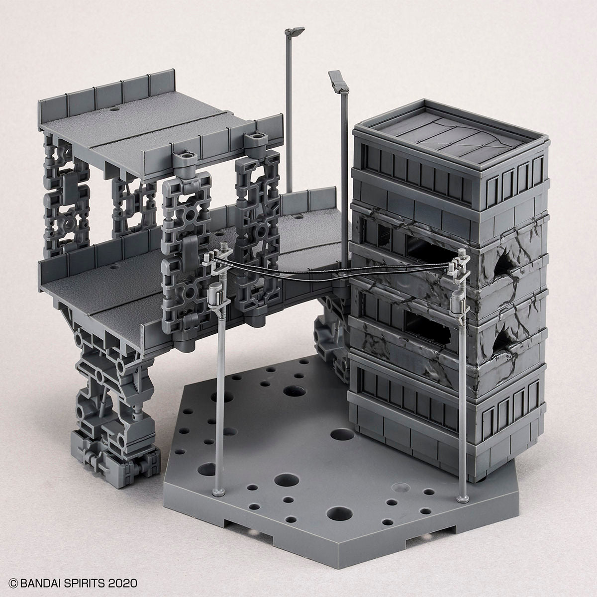 Bandai 30 Minutes Missions 30MM Customize Scene Base (City Area Ver.) Model Kit