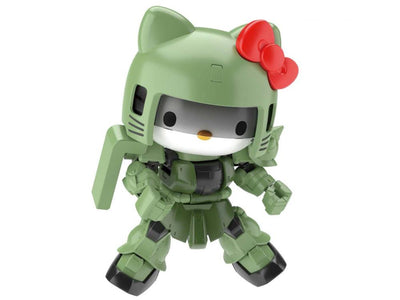 Bandai Hello Kitty x SD Gundam Cross Silhouette Zaku II Model Kit