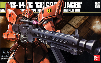 BAS1124924 Bandai HGUC 1/144  MS-14Jg Gelgoog Jaegar