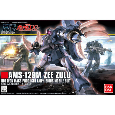 BAS2151508 Bandai HGUC 1/144 AMS-129M Zee-Zulu Model Kit