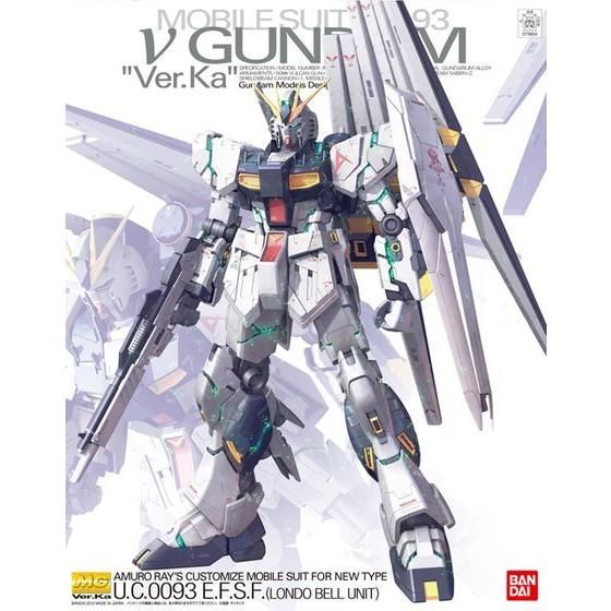 Bandai Hobby - Maquette Gundam - V2 Gundam Ver. Ka Gunpla MG 1/100 18cm -  4573102630483