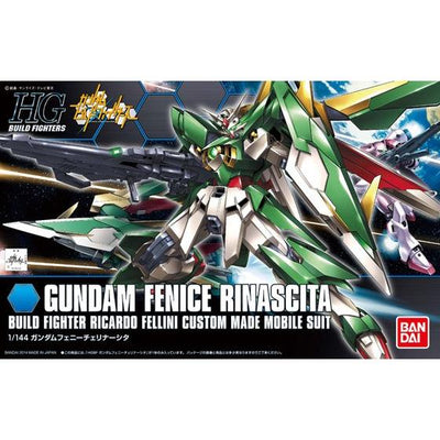 BAS2256321 Bandai HGBF 1/144 Wing Gundam Fenice Rinascita Model Kit