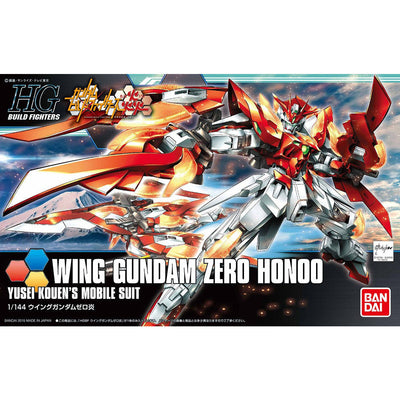 BAS2279770 Bandai HGBF 1/144 Wing Gundam Zero Honoo Model Kit