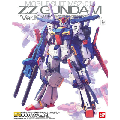 BAS2422361 Bandai MG 1/100 MSZ-010 ZZ Gundam Ver.Ka Model Kit 4573102631510