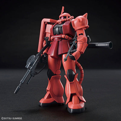 BAS2526980 Bandai HG 1/144 MS-06S Char's Zaku II Model Kit