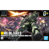 BAS2553796 Bandai HG 1/144 MS-06 Zaku II Model Kit