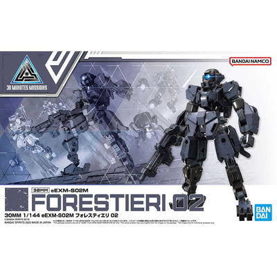 BAS2607528 Bandai 30 Minute Mission 30MM 1/144 eExm-S02M Forestieri 02 Model Kit