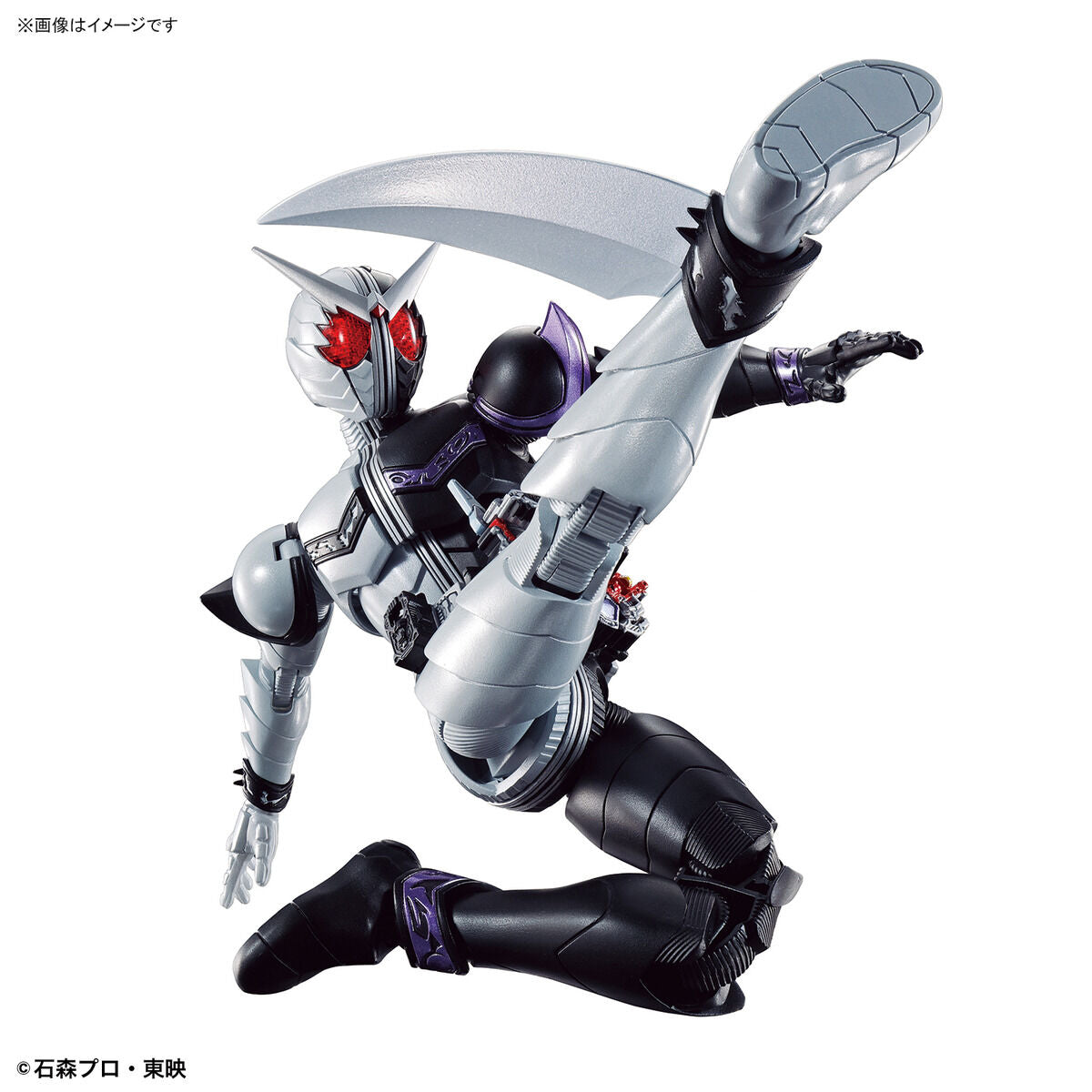 BAS2612315 Bandai Kamen Rider Figure-rise Standard Kamen Rider W Fang Joker Model Kit 