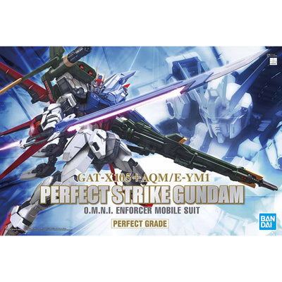 Bandai PG 1/60 GAT-X105+AQM/E-YM1 Perfect Strike Gundam Model Kit