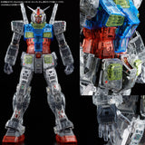 Bandai PG 1/60 Clear Color Body for Perfect Grade Unleashed RX-78 Model Kit