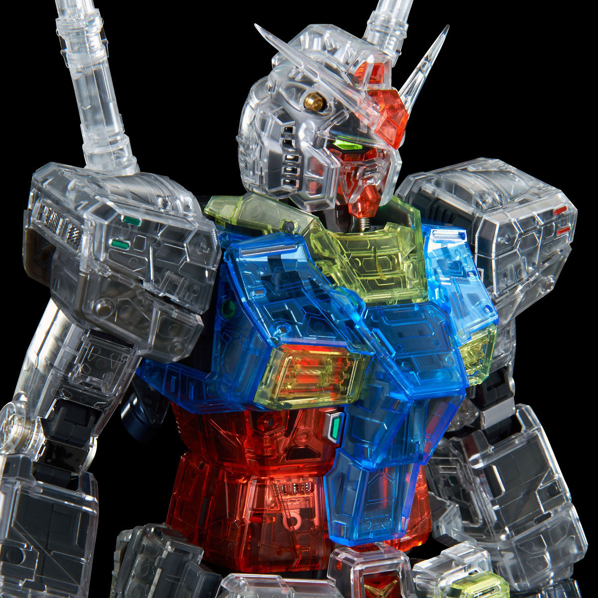 Bandai PG 1/60 Clear Color Body for Perfect Grade Unleashed RX-78 Model Kit