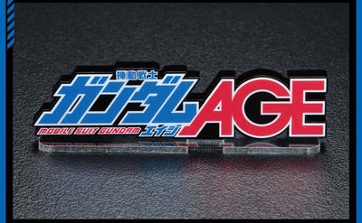 Acrylic Logo Display EX Gundam AGE