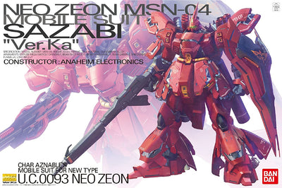 MG 1/100 MSN-04 Sazabi Ver.ka